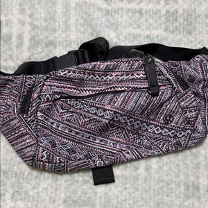 lululemon athletica Pink and Black Crossbody Bag
